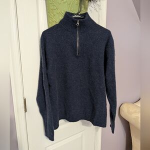 J. Crew Rugged Merino Wool Blend Sweater